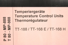TOOL-TEMP P80 MP-888 Industrieregler Temperaturregler temperature controller 
