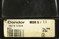 CONDOR MDR5/11 MDR5 /11 25A  Druckschalter Hydraulik 