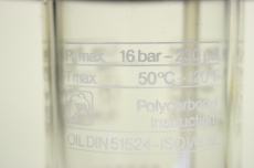  I.33 G1/2 Polycarbonat Regelventil Filter Wartungseinheit 24806003 OVP