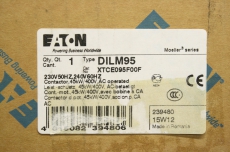 EATON DILM95 230V/240V AC-3 45kW 3polig XTCE095F00F Leistungsschütz OVP