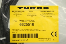 TURCK 6625516 PUR M12 4-polig 5m Sensor Kabel Aktuator- und Sensorleitung  OVP
