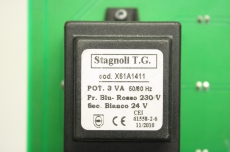 STAGNOLI T.G X61A1411 Signalleuchte Leuchte LED Platine traffic light 