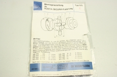 ROSTA  TYP GG  Kupplung Dämpfer für Secura  OVP