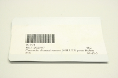  202507 für Miller BANDO SYNCHRONOUS BELT 118MXL Zahnriemen Timing Belt  OVP