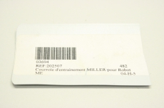  202507 für Miller BANDO SYNCHRONOUS BELT 118MXL Zahnriemen Timing Belt  OVP