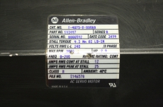 ALLEN-BRADLEY F-4075-R-H00AA 2.2kW 3000RPM Servomotor  193497