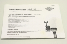 NIES SH 440 Drehbare Schweissstromübertragung Kupplung coupling SH440