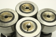 4x  NUKRE40X Ø22mm 40mm Stützrolle Kurvenrollen 