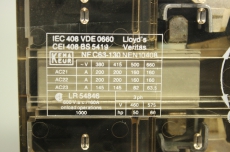 KEMA KEUR LR54846 1394.050 600V 160A 1394.050  Schalter Lasttrennschalter 