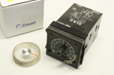 Crouzet  SYRELEC GLR.U  11pol. 220V 24V GLRU Relais timer Zeitrelais 