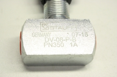 STAUFF DV-08-P-B DV08PB 350 1/4 Stromregelrückschlagventil  