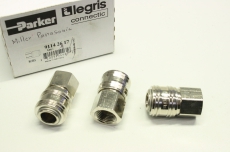 3x PARKER 91142617 820099544618  9114 26 17 G3/8 DN7.2 Schnellkupplung OVP