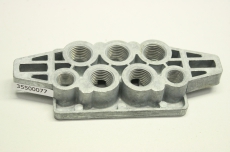 ASCO 35500077 1900001 24V Ventilblock Subbase Ventil Valve Sockel OVP