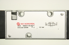 IMI NORGREN V60A711A-A2 V60A711AA2 5/3 G1/8 24V Wege Elektro Magnetventil OVP