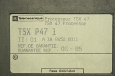 TELEMECANIQUE TSXP471 47 2 06-85 TSX P47 1 Prozessor CPU 