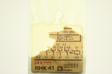 TELEMECANIQUE RHK41 41 24V 15A 250V RHK 41  Relay Relais Mit Sockel 