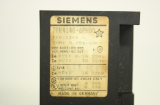 SIEMENS 7PR41 7PR4140-6PH00 110-120V 50Hz 0.15s-60h Zeitrelais 