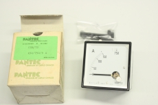 PANTEC CDE72-15755A 70x70m 72 0-750A 5A Anzeige Amperemeter OVP