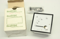 PANTEC CDE72-1005005A 422.2710 72 0-500A 70x70mm Anzeige Amperemeter OVP