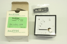 PANTEC 422.2625X 25A 25/5A 1.5 72 0-25A 125/5A 70x70mm Anzeige Amperemeter OVP