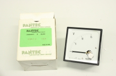 PANTEC CDM72-15V 423.0615 0-15V 70x70mm Anzeige Voltmeter OVP