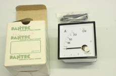 PANTEC 422.2725X 4222725X 72 0-250A 250/5A 1.5 70x70mm Anzeige Amperemeter OVP
