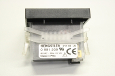 HENGSTLER 0891209 21118.J5  48 50 0.2 0.1H 0 891 209 Anzeige Zähler 6-stellig 