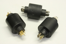 3x    4 polig Stecker Schleifring Drehbar 