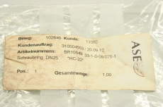 ASE BR10549 33-1-0-08/076-1 DN25 HC-22 Schraubring  OVP