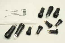 5x 337-2005 3101.0035  2 FPG3 5x20mm Sicherungshalter Buchse OVP
