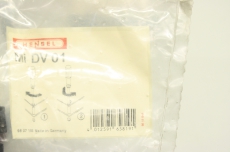 6x HENSEL MIDV01 4012591658191  Deckelverschlusseinsatz Mit Feder OVP