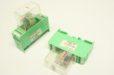 2x SDS  AE341104 90/439  22 K1 24VDC 500mW EMG 22-RELS/K1-G 24 Relais 