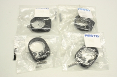 4x FESTO 19277 E713   Sensor Klemme Halterung  OVP