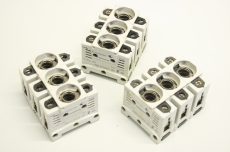 3x M.SCHNEIDER 1.000.450 1000450  D0 16A 400V Sicherungssockel D0 