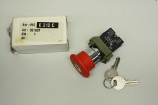 TELEMECANIQUE ZB2-BE102 & Schalter Pilz Not-Aus-Taster Schlüssel OVP