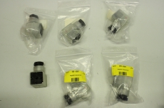6x Hirschmann 283-8087 Gerätestecker Magnetventil Leuchtende Dichtung OVP