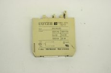 LüTZE RE4-0711 730711 W1-K1A 24V 250VAC 300VDC 5A Relais Koppelrelais baustein 