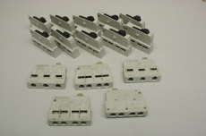 15x SIEMENS 3RV1901-1D 690V 10A 15 3A 1.5A 1NO 1NC Hilfsschalter Kontaktblock 