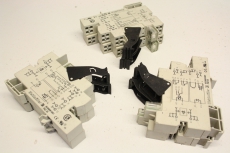 6x WEIDMüLLER 8536691001 4 2.5mm Relais Fassung Schraubklemme 