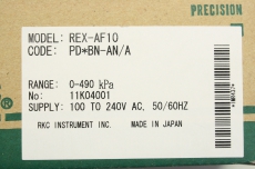 RKC REX-AF10 79423 0-490 100-240V PD*BN-AN/A AF10PD Anzeige Display Druck OVP