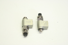 2x SMC AS1200 3S1B52827Z Drossel Rückschlagventil 