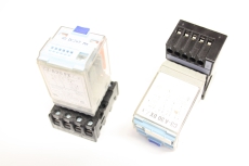 2x RELECO C2-A20FX C3-A30DX 24V 2 10A AC1 C2 A20 C2-A20 FX/V Relais mit Sockel 
