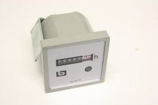 Bauser QUARZ 12-24V 1224V 0-99999.9h 48x48mm Anzeige Betriebsstundenzähler 
