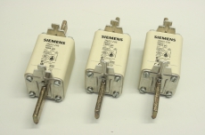 3x SIEMENS  3NA3236 2 500V 160A 120kA 3NA3 236  Gr 2 NH Sicherungseinsatz 