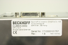 BECKHOFF CU8803-0000 CU88030000  4 24V Senderbox Für CP-Link 4 