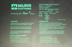 MURR ELECTRONIK MCS20-115-230/24 85063  100-240V 24V 20A IP20 Netzteil 
