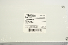 HAMMOND MANUFACTURING 1554KGY 6,3x3,54 0.27kg ABS Kunststoffgehäuse OVP