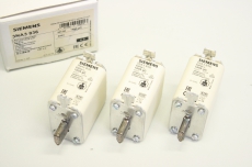 3x SIEMENS 3NA3836 NH00 160A 500V 60269 3NA3 836 NH Sicherungseinsatz OVP