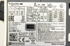 SCHNEIDER GV2ME20 338910343199 13-18A 690V 15kA Motorschutzschalter OVP