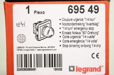 LEGRAND 69549 3245060695491 90 695 49 90° Drehung Schalter Notaus OVP